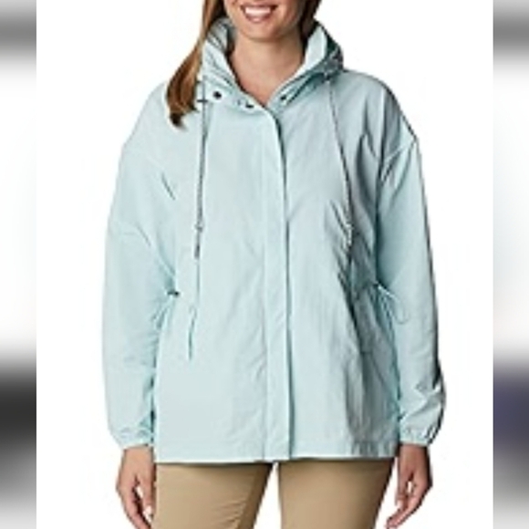 Columbia Women's Day Trippin' li Jacket In Light Blue Sz Medium - Picture 2 of 10